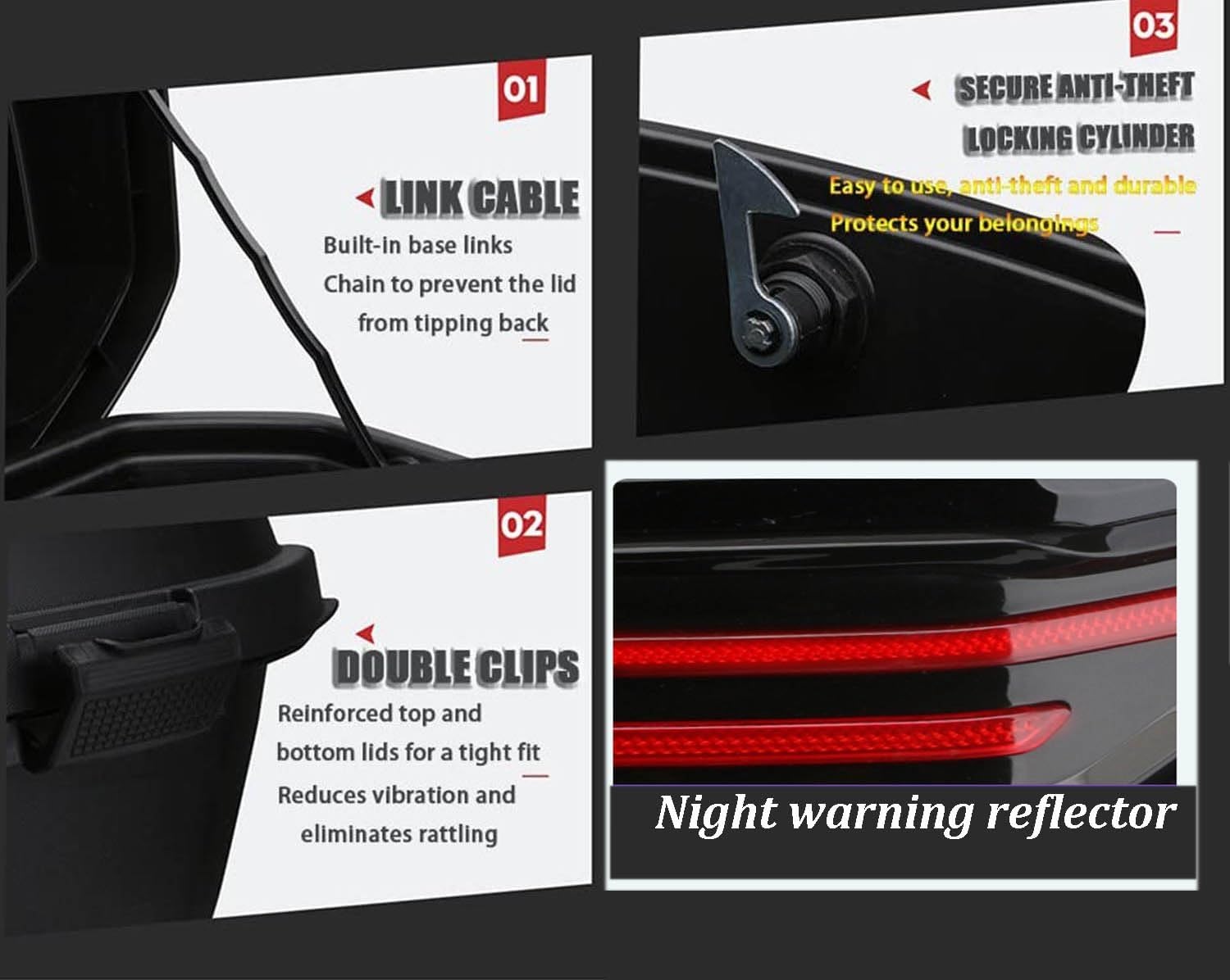 Багажен куфер за моторцикл - Image 4