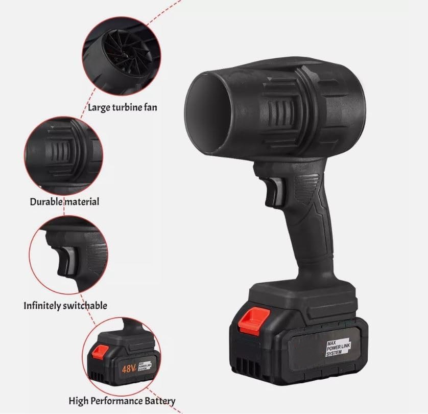 Безжична дувалка за лисја 21V (1 батерија) - Image 2