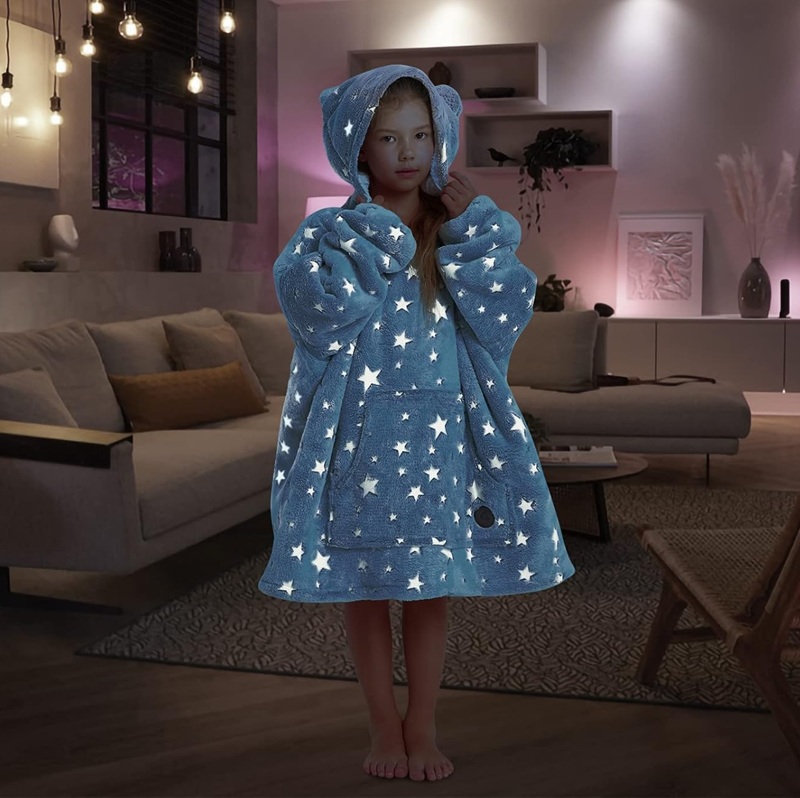 Магично детско ќебе – дуксер со качулка