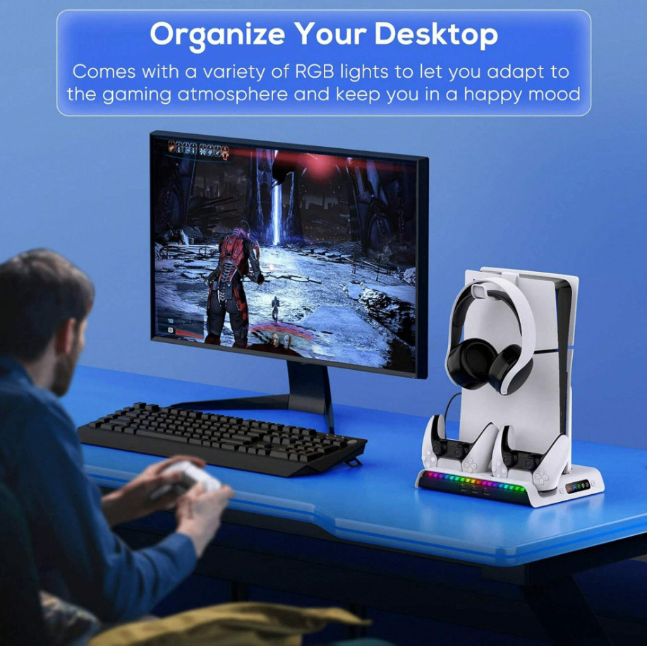 Станица за полнење и ладење на PS5 - Image 22