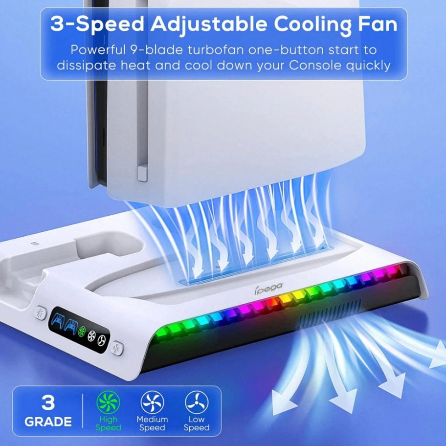 Станица за полнење и ладење на PS5 - Image 24