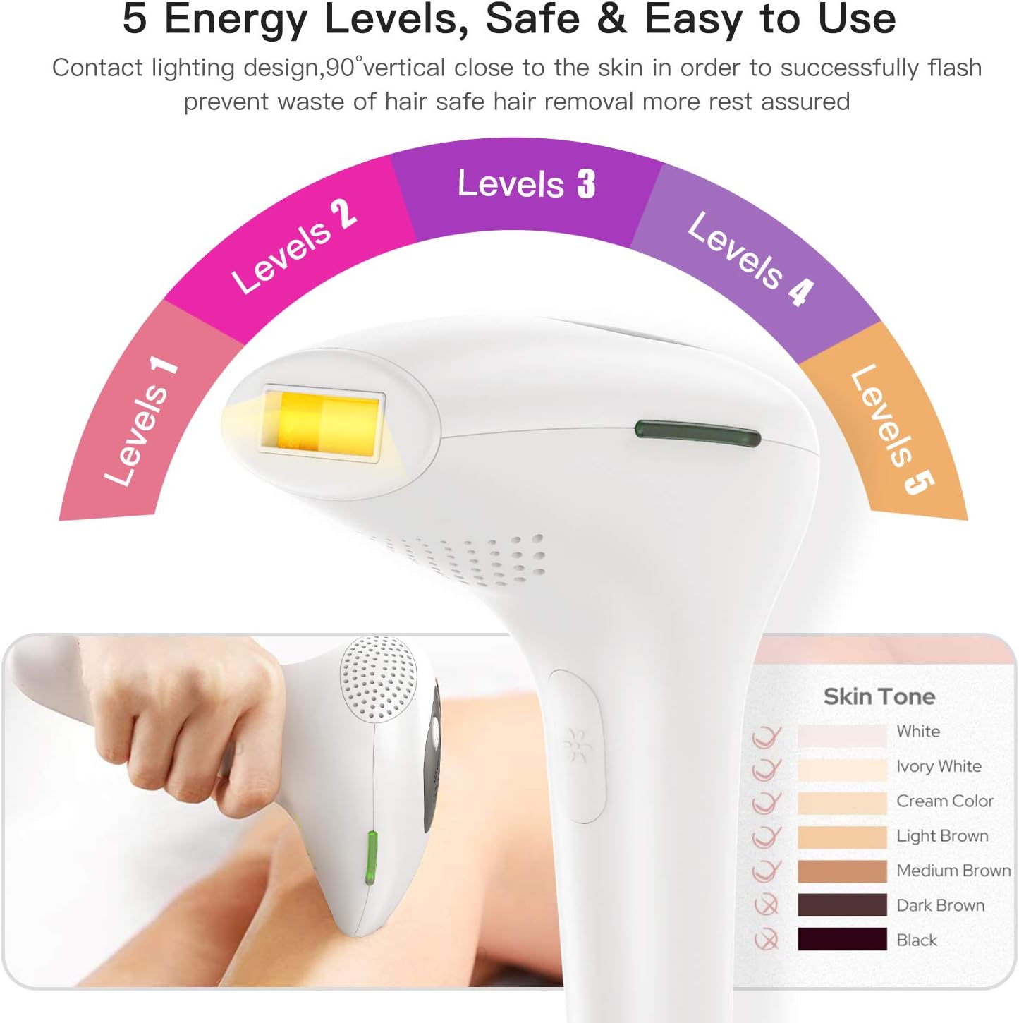 IPL апарат за отстранување влакна - фотоепилатор - Image 7