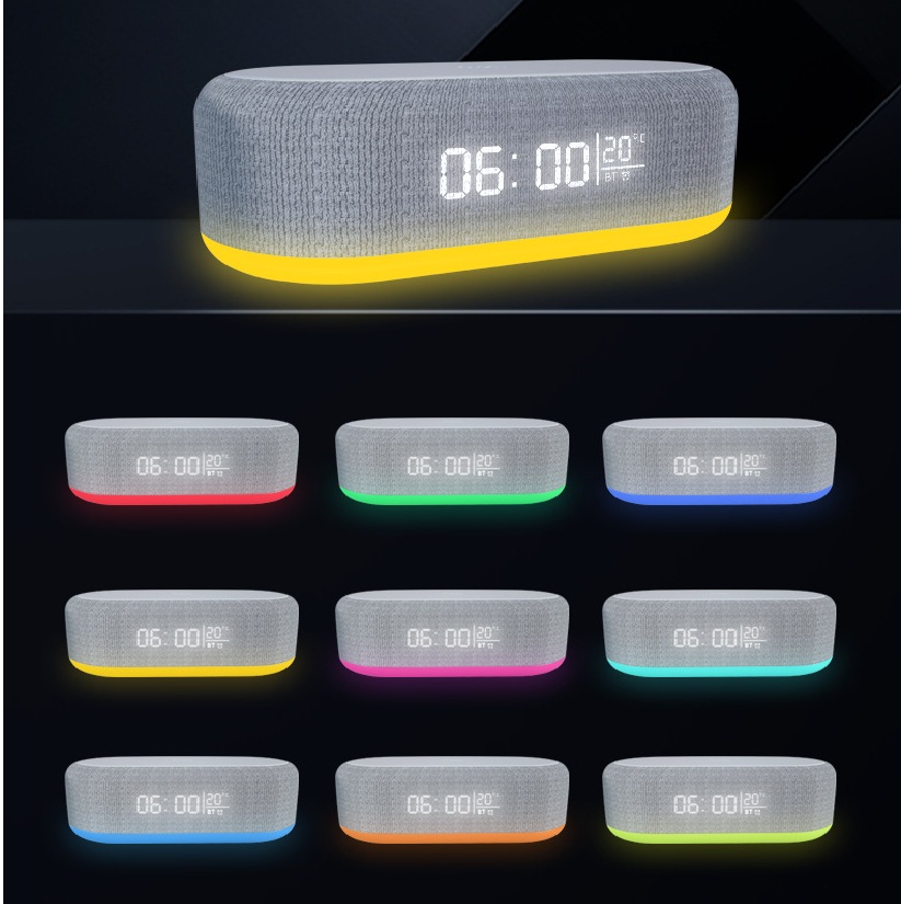 Безжичен полнач за телефон, часовник, амбиентална ламба - Image 3