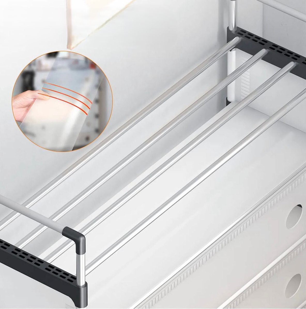 Закачалка со полици за чевли (со капак) - Image 7