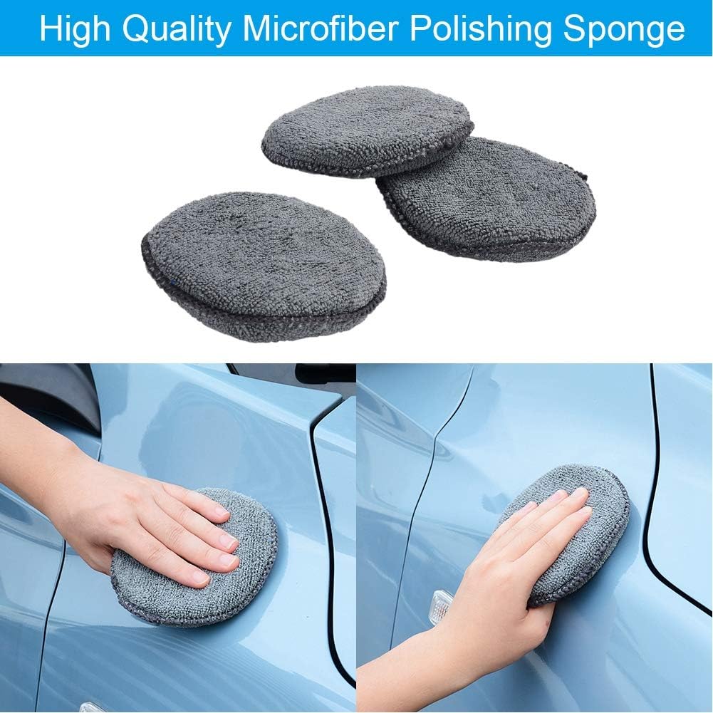 Микрофибер сет од 9 парчиња за чистење возила - Image 5
