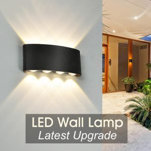 Водоотпорни ѕидни LED светла со 3, 4 или 6 сијалици