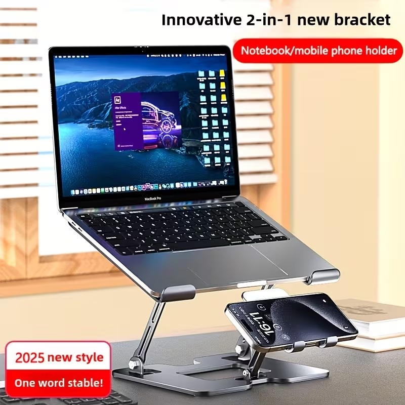 Држач за лаптоп и мобилен телефон