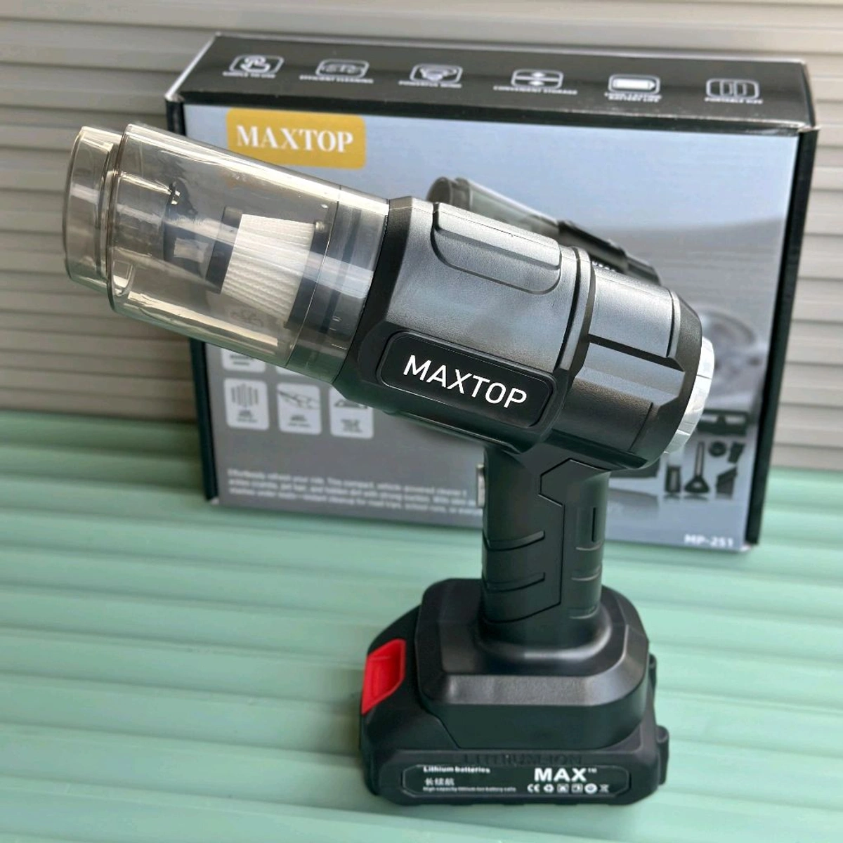 Безжична правосмукалка + батерија 21V со полнач - Image 2