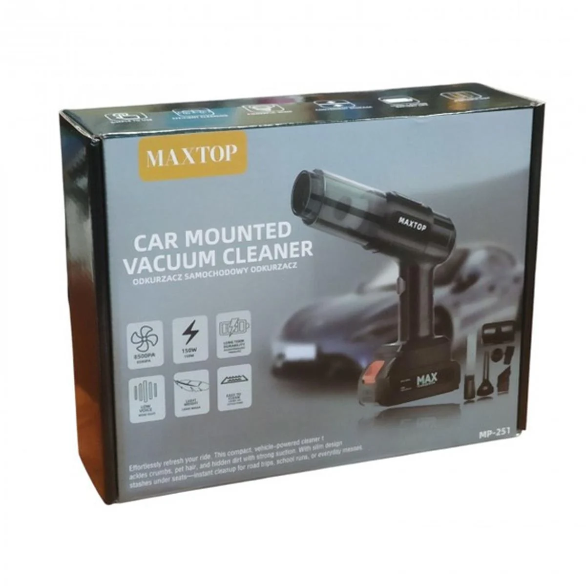 Безжична правосмукалка + батерија 21V со полнач - Image 3