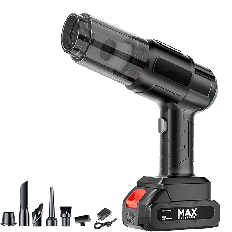 Безжична правосмукалка + батерија 21V со полнач - Image 7