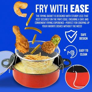 Тенџере се стаклен капак - фритеза