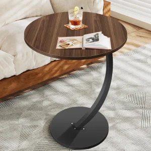 Клуб масичка со С форма - кружна