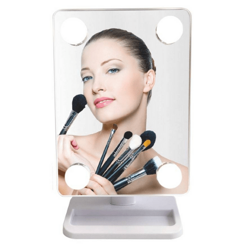 Огледало за шминкање со 4 LED светла - Image 2