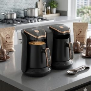 Двојно електрично ѓезве за турско кафе - кафемат - Akani