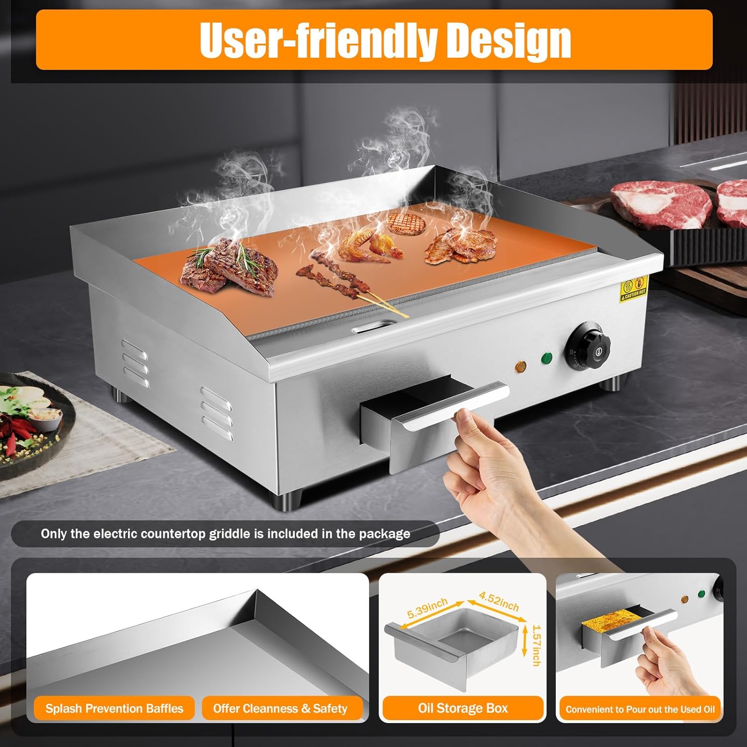 Електрична скара 3000W - Image 2